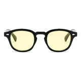 Fashion Johnny Depp Small Style Round Sunglasses Mens Womens Clear Tinted Lens Brand Design Party Show Sun Glasses Oculos De Sol