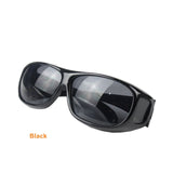 Oulylan Vision Over Wrap Around Glasses Safety Night Driving Glasses Goggles Anti Glare Protective Eyewear UV400