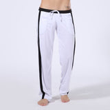 Pijama hombre sleepwear men's pajamas trousers loose pants thermal lounge underwear homme pyjamas men nightgown home pants