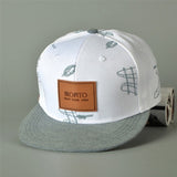 Newest Denim Hat Affixed Cloth Letters Casual Fresh Graffiti Hip Hop Baseball Cap Snapback Caps Hats for Woman Men