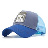 Speelk Casual Mesh Caps Women Lovely Animal Baseball Cap Unisex Snapback Hats Men Summer Hip-pop Visors Hat Casquette Wholesale