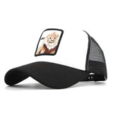 Speelk Casual Mesh Caps Women Lovely Animal Baseball Cap Unisex Snapback Hats Men Summer Hip-pop Visors Hat Casquette Wholesale