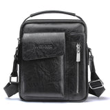 Top Quality Man Bag Leather Crossbody Bags For Men Messenger Bag Small Male Shoulder Bags Vintage Style sac a main WBS510