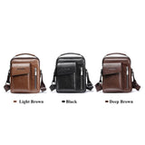 Top Quality Man Bag Leather Crossbody Bags For Men Messenger Bag Small Male Shoulder Bags Vintage Style sac a main WBS510