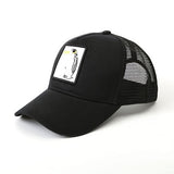 Embroidery Mesh Animal Farm Baseball Caps Men Women Snapback Hip Hop Hat Summer Breathable Sun Unisex Adjustable Baseball Cap