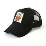Embroidery Mesh Animal Farm Baseball Caps Men Women Snapback Hip Hop Hat Summer Breathable Sun Unisex Adjustable Baseball Cap
