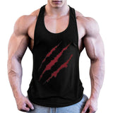 Batman Bodybuilding Stringer Tank Top Mens Fitness Singlets Cotton Sleeveless shirt Workout Sportwear Undershirt gym Clothing