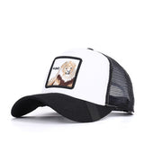 Embroidery Mesh Animal Farm Baseball Caps Men Women Snapback Hip Hop Hat Summer Breathable Sun Unisex Adjustable Baseball Cap