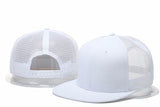 Fashion Casual Unisex Woman Man Plain Fitted Flat Bill Cap Visor Baseball Basic New Blank Solid Hat Sport Color