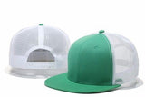 Fashion Casual Unisex Woman Man Plain Fitted Flat Bill Cap Visor Baseball Basic New Blank Solid Hat Sport Color