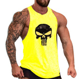 Men Sleeveless Gym Singlet Bodybuilding Fitness Tank Top Vest for Summer AIC88