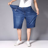 2019 fat guy chubby men jeans plus size denim shorts trend fat large size jeans man