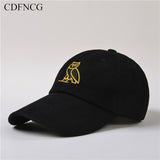 2019 Fashion Trendy Pop Hip Hop Baseball Cap Embroidery Owl Sun Dad Hat for Men Women Streetwear Outdoor Caps Casquette Gorras