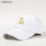 2019 Fashion Trendy Pop Hip Hop Baseball Cap Embroidery Owl Sun Dad Hat for Men Women Streetwear Outdoor Caps Casquette Gorras