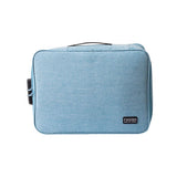Password Documents Bag Large Briefcase Men Travel Bag Waterproof Storage Bag Multi Purpose Office Bag
