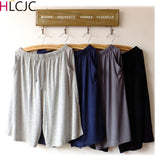 XL-XXXXL Men Male Cotton Pajama Pants At Home Underwear Fashion Shorts Summer Nightgown Lounge Pants Casual Nature Beach Pants