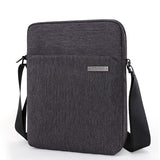 TINYAT Men's Bags Shockproof Men Shoulder bags for 9.7' pad Travel Crossbody bags Canvas men's Buiness Shoulder Bag Waterproof