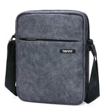 TINYAT Men's Bags Shockproof Men Shoulder bags for 9.7' pad Travel Crossbody bags Canvas men's Buiness Shoulder Bag Waterproof