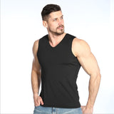 Fashion Winter Men Thermal Underwear Breathable Vest Sleeveless Plus Velvet Soft Tank-Tops Warm Fitness Thick Male Undershirt