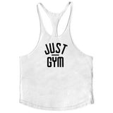 Brand Just Gym Clothing Mens bodybuilding stringer tank top fitness mens muscle vest Y back Sleeveless shirt sporting singlets