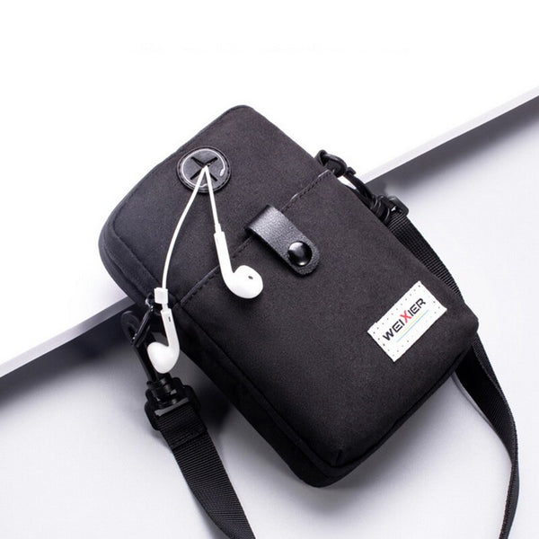 2019 New Multifunction Crossbody Bag for Men Anti-theft Shoulder Messenger Bags Male Waterproof Short Trip Shoulder Bag