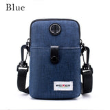 2019 New Multifunction Crossbody Bag for Men Anti-theft Shoulder Messenger Bags Male Waterproof Short Trip Shoulder Bag