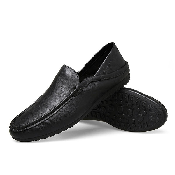 Summer Casual Trend Korean Peas Shoes Social Guys Wild Personality Lazy Soft Bottom Driving Men's Shoes