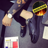 2019 Winter Men's Vulcanize Shoes Korean fashion Joker tide social spirit guy plus velvet cotton men shoes sneakers Yasilaiya