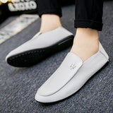 Spring and summer men's men's shoes social guy casual shoes tide shoes peas shoes men's lazy shoes set foot a foot suede