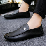 Spring and summer men's men's shoes social guy casual shoes tide shoes peas shoes men's lazy shoes set foot a foot suede