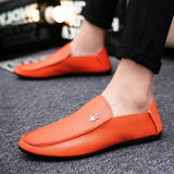 Spring and summer men's men's shoes social guy casual shoes tide shoes peas shoes men's lazy shoes set foot a foot suede