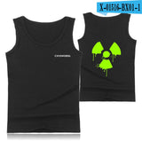 Frdun Tommy CHERNOBYL printed Cool fashion Tank Tops New casual comfortable Popular Summer O-neck Summer Sleeveless Men/Women