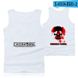 Frdun Tommy CHERNOBYL printed Cool fashion Tank Tops New casual comfortable Popular Summer O-neck Summer Sleeveless Men/Women