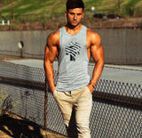 Gym Deltoid Cotton Gym Tank Tops Men Sleeveless Tanktops For Boys Bodybuilding Clothing Undershirt Fitness Stringer workout Vest