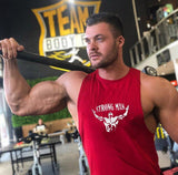 Gym Deltoid Cotton Gym Tank Tops Men Sleeveless Tanktops For Boys Bodybuilding Clothing Undershirt Fitness Stringer workout Vest