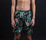 Silky Men's Rayon Summer Shorts Leisure Pajamas Pyjamas Male Casual Lounge Short Pants Loose Soft Sleepwear Bottoms