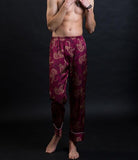 Silky Men's Rayon Summer Shorts Leisure Pajamas Pyjamas Male Casual Lounge Short Pants Loose Soft Sleepwear Bottoms