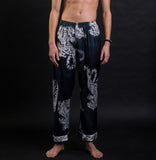 Silky Men's Rayon Summer Shorts Leisure Pajamas Pyjamas Male Casual Lounge Short Pants Loose Soft Sleepwear Bottoms