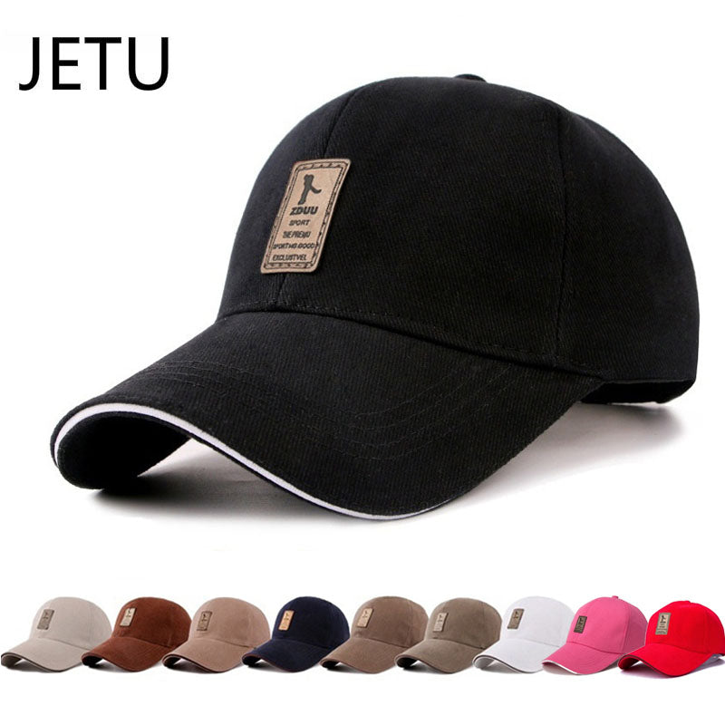 1 Piece Women Baseball Cap Men Adjustable Canvas Casual Leisure Hats Solid Color Fashion Snapback Summer Fall Hat