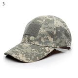 Unisex Camouflage Snapback Military Tactical Hat Patch Army Tactical Baseball Cap Unisex ACU CP Desert Camo Hats For Men Women