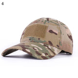 Unisex Camouflage Snapback Military Tactical Hat Patch Army Tactical Baseball Cap Unisex ACU CP Desert Camo Hats For Men Women