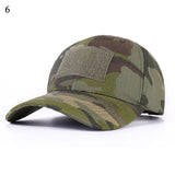 Unisex Camouflage Snapback Military Tactical Hat Patch Army Tactical Baseball Cap Unisex ACU CP Desert Camo Hats For Men Women