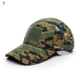 Unisex Camouflage Snapback Military Tactical Hat Patch Army Tactical Baseball Cap Unisex ACU CP Desert Camo Hats For Men Women