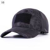 Unisex Camouflage Snapback Military Tactical Hat Patch Army Tactical Baseball Cap Unisex ACU CP Desert Camo Hats For Men Women