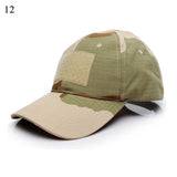 Unisex Camouflage Snapback Military Tactical Hat Patch Army Tactical Baseball Cap Unisex ACU CP Desert Camo Hats For Men Women