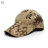 Unisex Camouflage Snapback Military Tactical Hat Patch Army Tactical Baseball Cap Unisex ACU CP Desert Camo Hats For Men Women