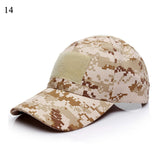 Unisex Camouflage Snapback Military Tactical Hat Patch Army Tactical Baseball Cap Unisex ACU CP Desert Camo Hats For Men Women