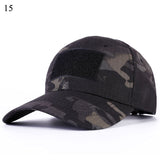Unisex Camouflage Snapback Military Tactical Hat Patch Army Tactical Baseball Cap Unisex ACU CP Desert Camo Hats For Men Women