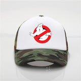 Ghostbusters Movie net cap Ghostbusters Movie Printing baseball cap Men women Summer Trend Cap Beach Visor hat