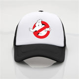 Ghostbusters Movie net cap Ghostbusters Movie Printing baseball cap Men women Summer Trend Cap Beach Visor hat
